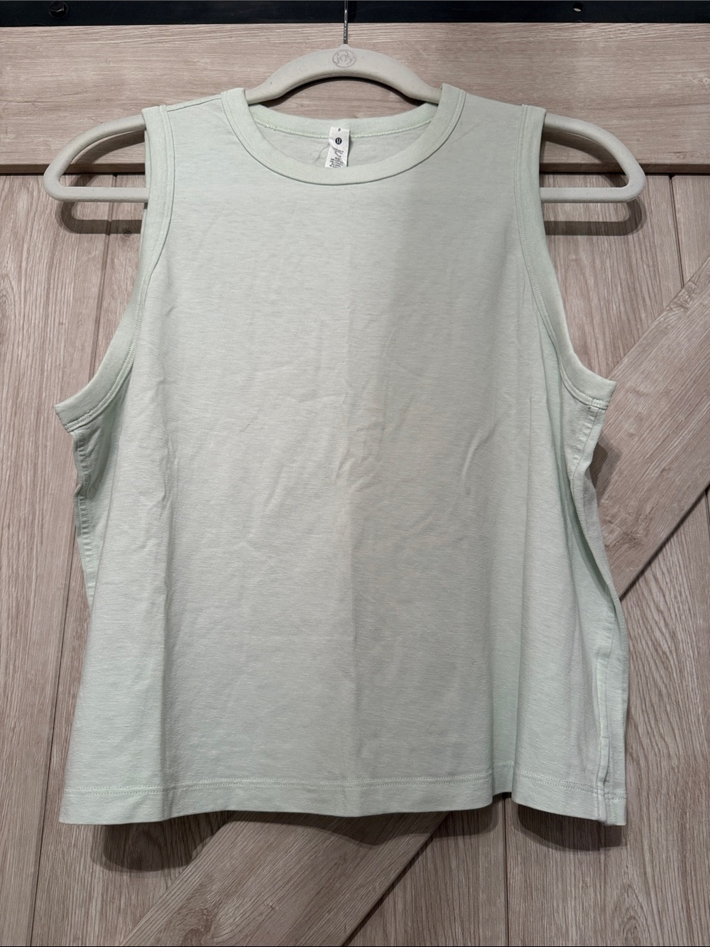 lululemon athletica Light Mint Sleeveless Muscle Tank